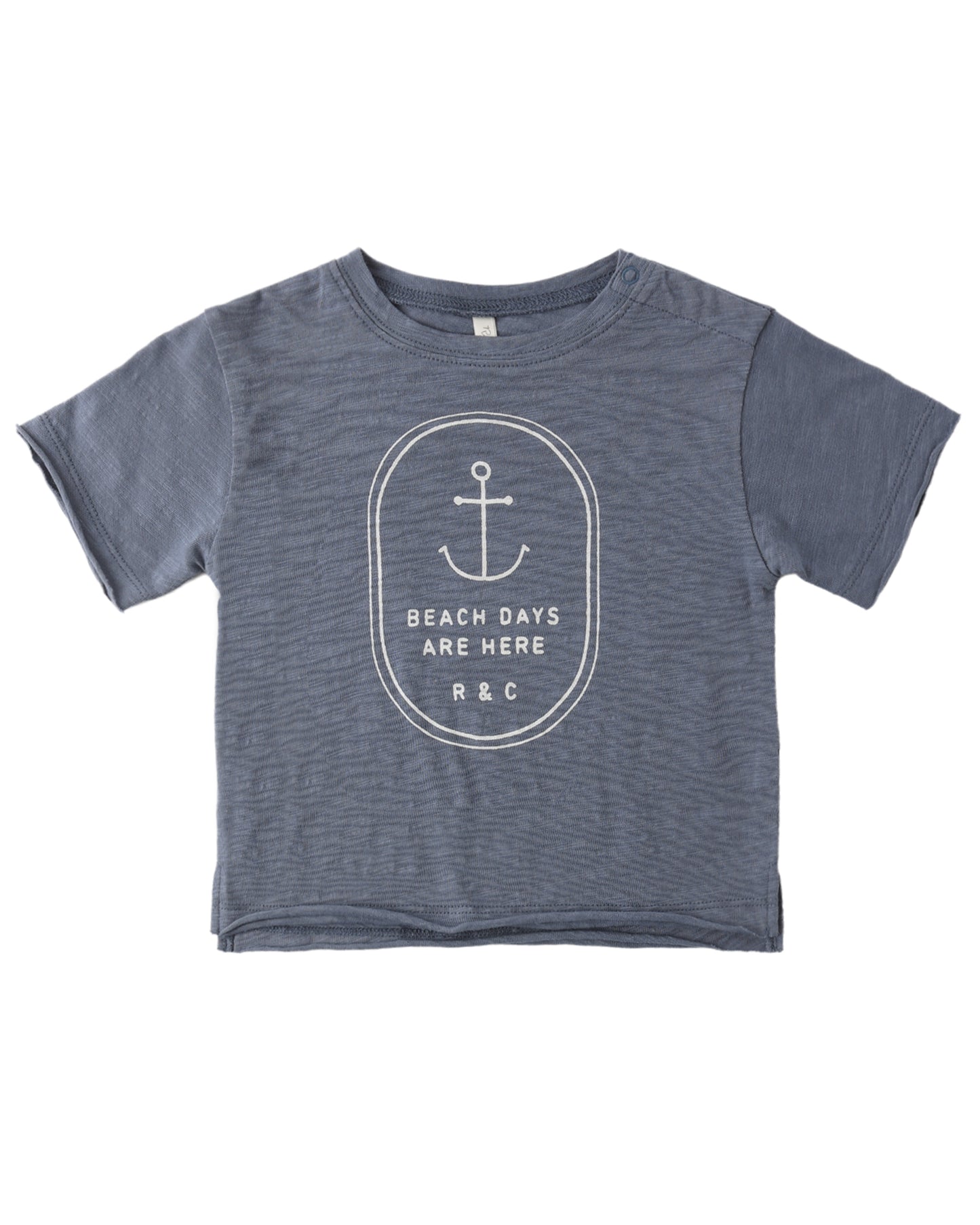 Beach Days Raw Edge Tee