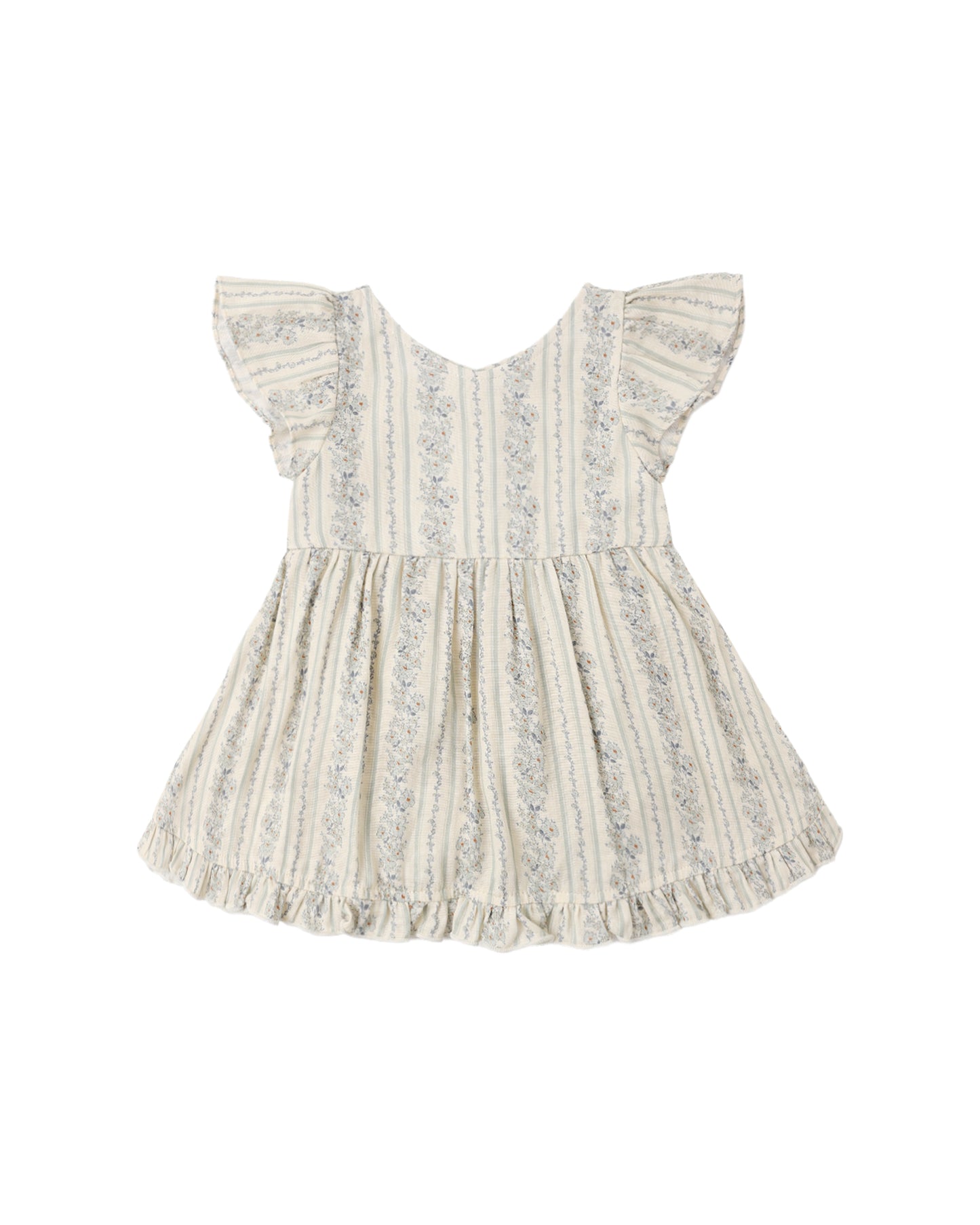 Blue Floral Brielle Dress