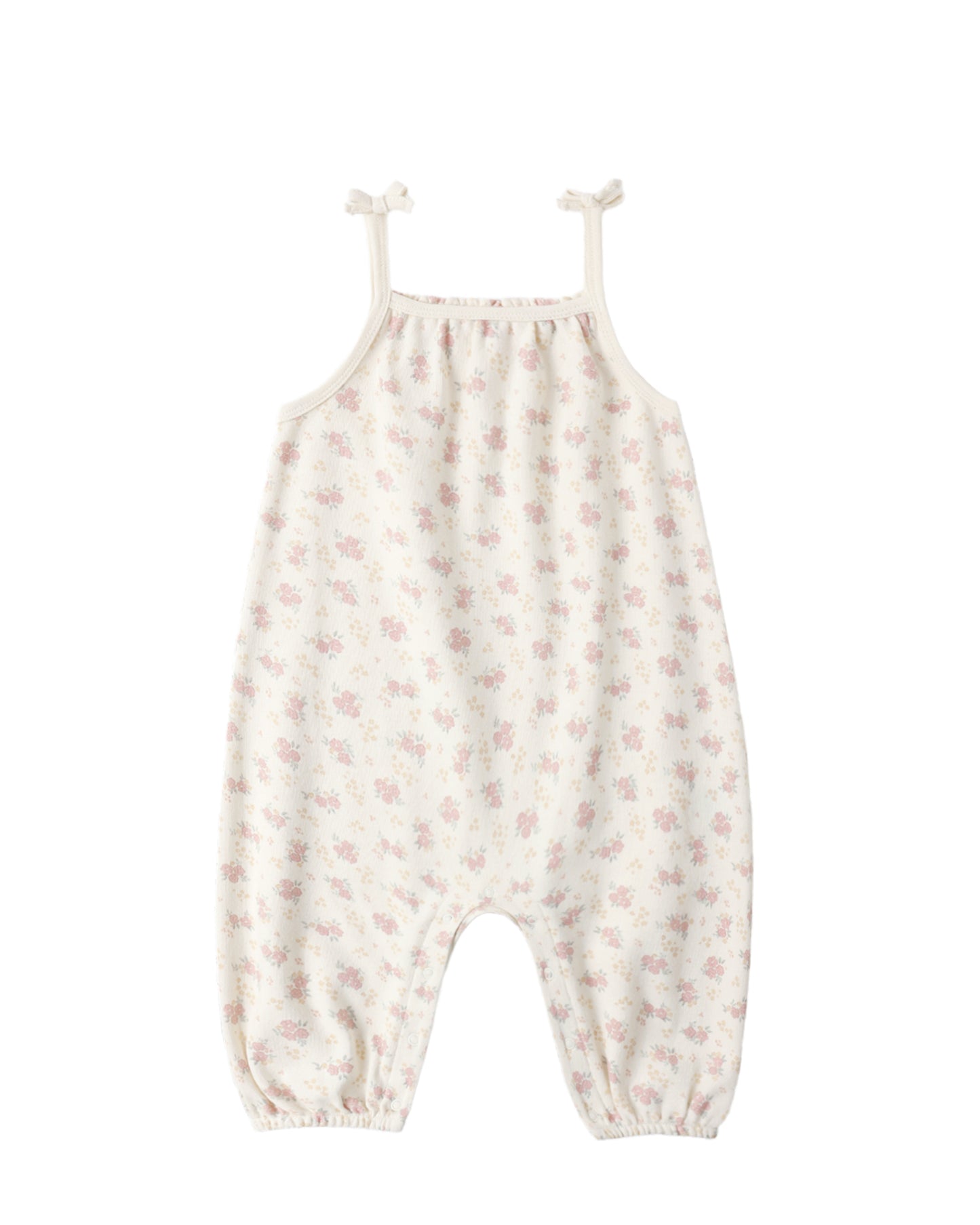 Flower Field Smocked Jumpsuit