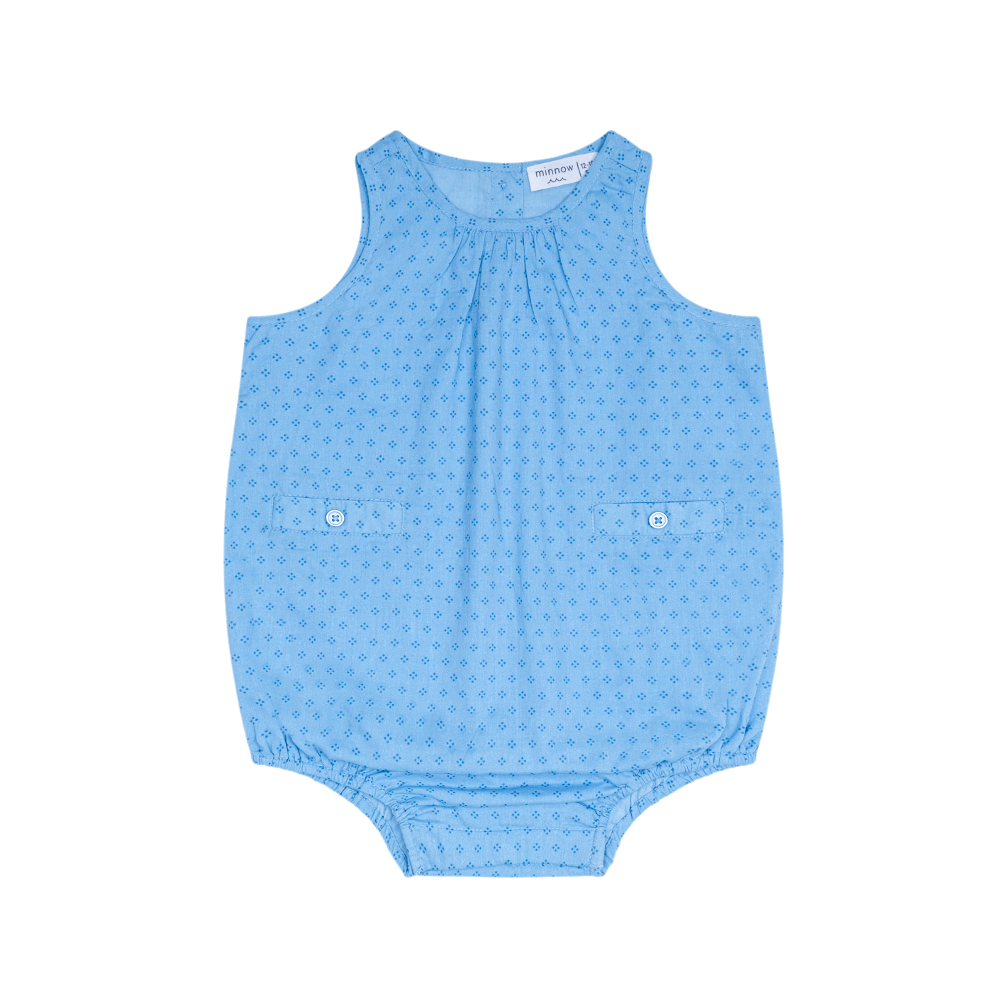 baby le marin dot bubble romper