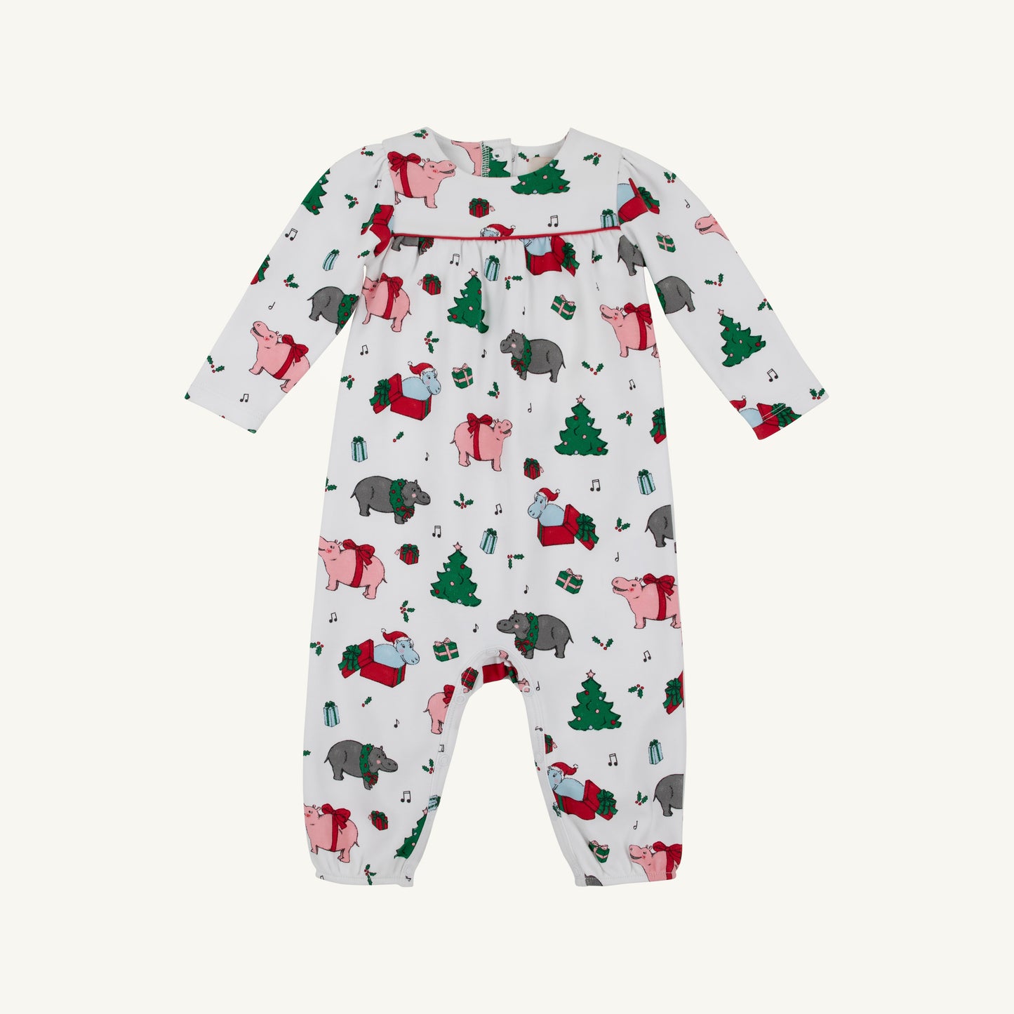 I Want a Hippopotamus Long Sleeve Penny's Playsuit