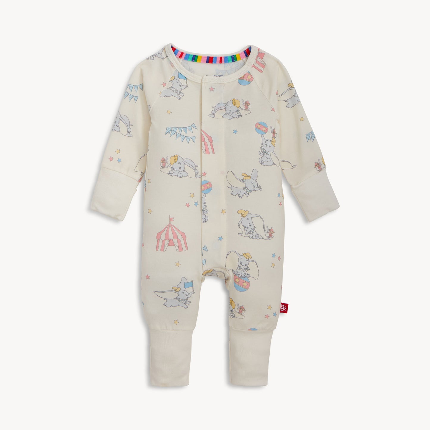 Dumbo Circus Modal Magnetic Convertible Coverall