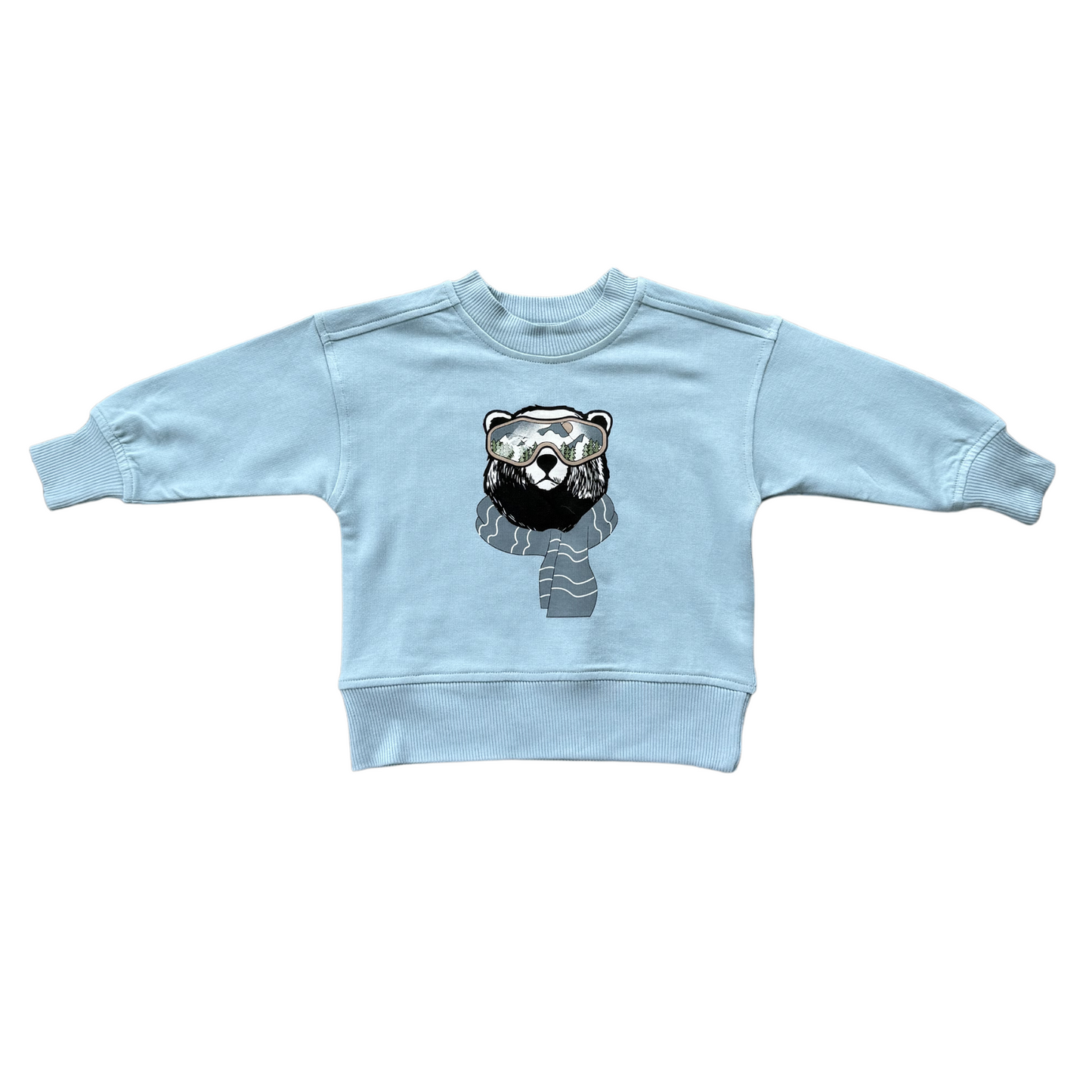 Ski Bear Boxy Sweatshirt