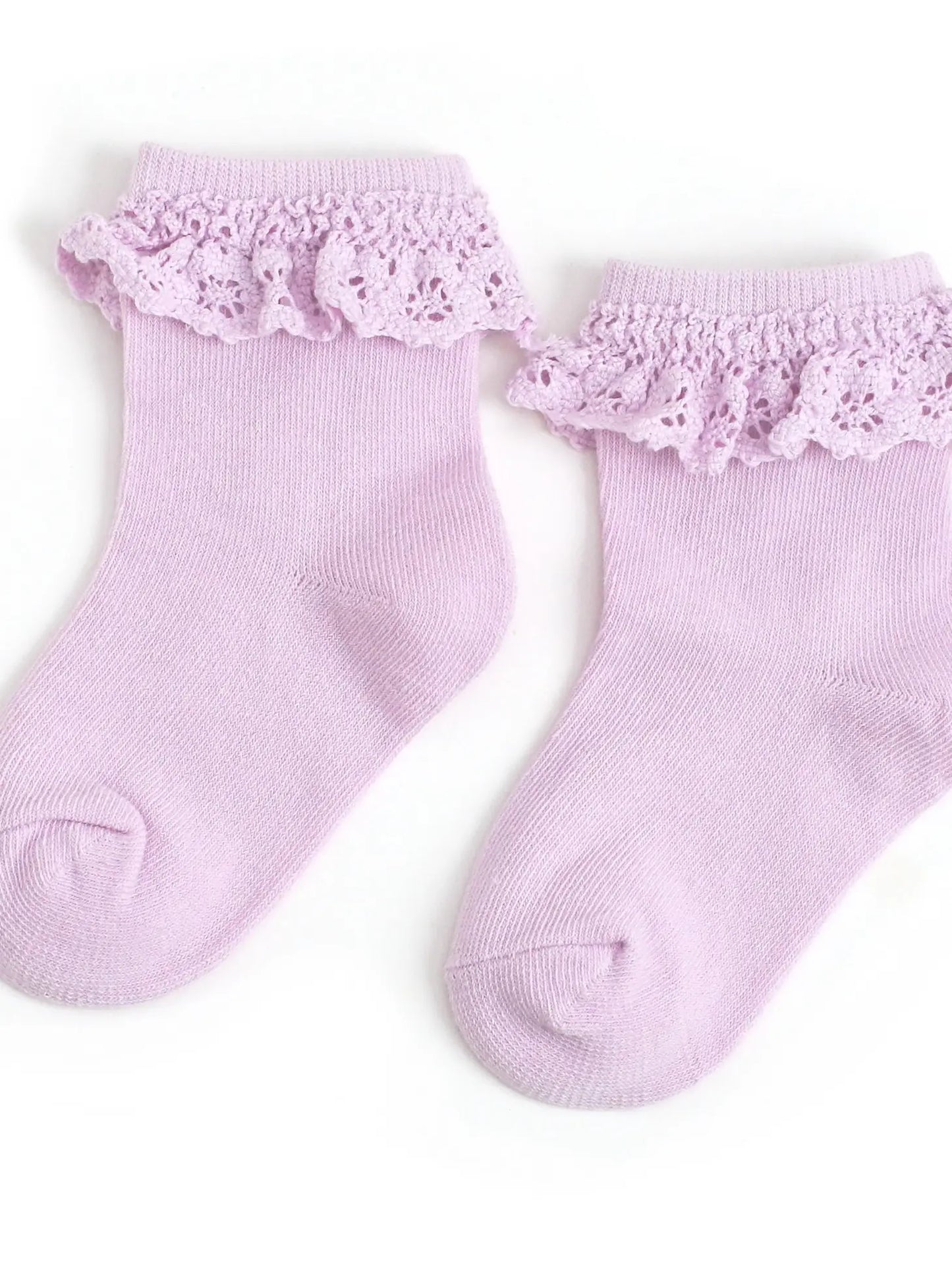 Little Stocking Co. - Lilac Lace Midi Sock