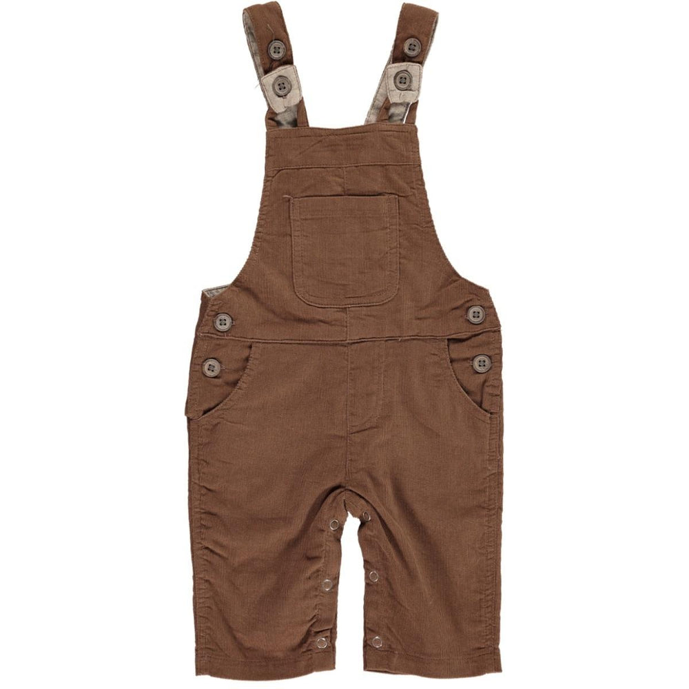 Me & Henry - Brown Harrison Cord Overalls