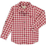 Me & Henry - Red/White Plaid Atwood Woven Shirt