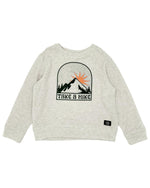 Feather 4 Arrow - Heather Gray Take a Hike Hacci Pullover