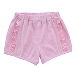 Trotter Street Kids - Hadley Shorts- Light Pink Stripe