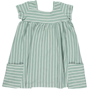 Vignette - Seafoam Stripe Rylie Dress