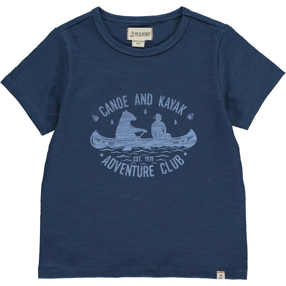 Me & Henry - Adventure Camp Navy Falmouth Tee