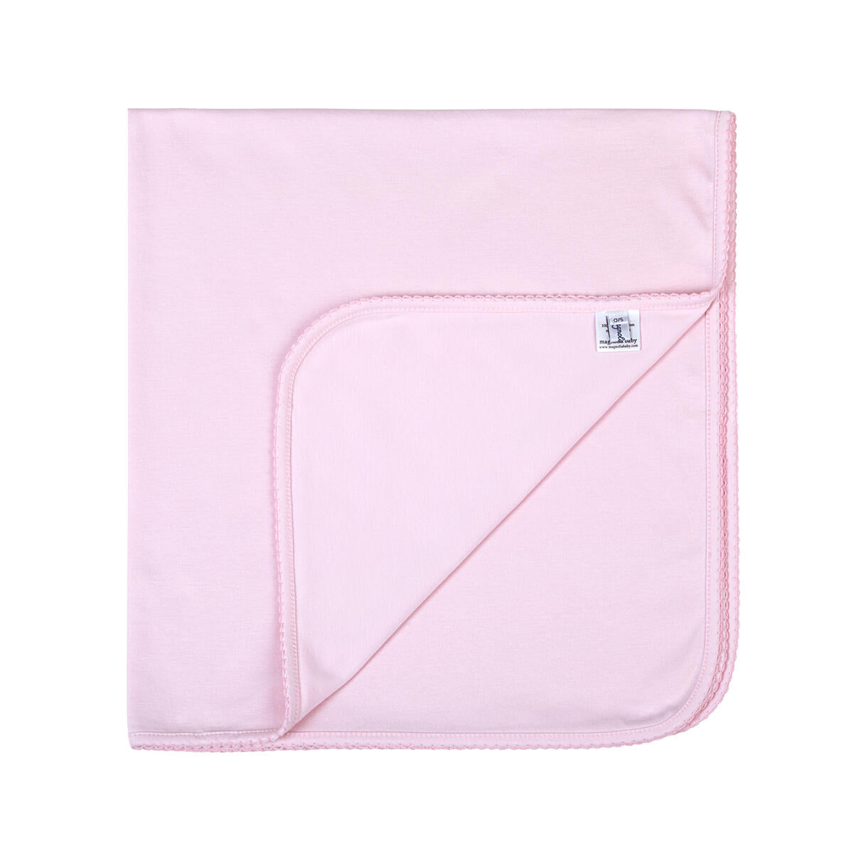 Magnolia Baby - Pink Receiving Blanket
