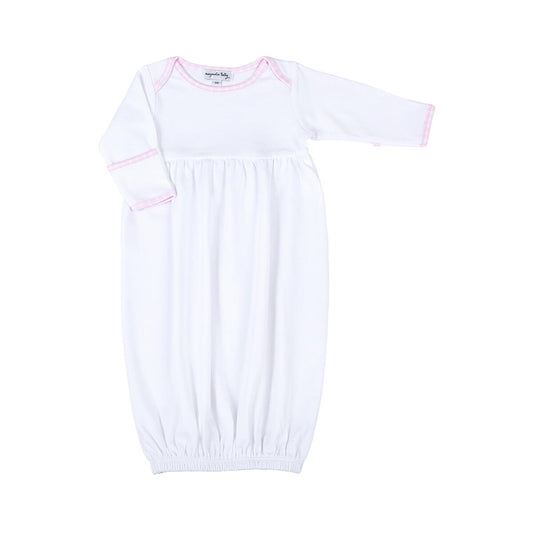 Magnolia Baby - New Beginnings Pink Gathered Gown