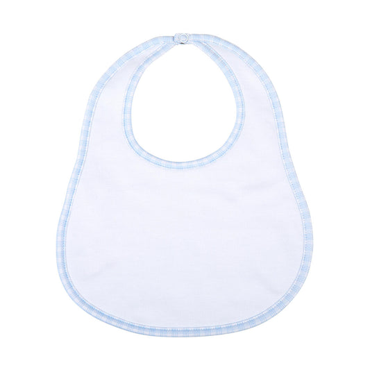 Magnolia Baby - New Beginnings Blue Bib