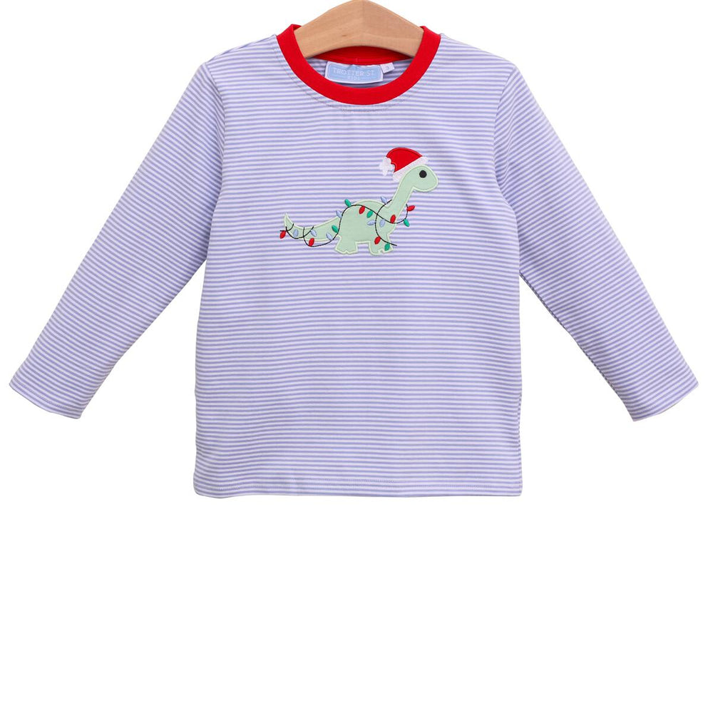 Trotter Street Kids Boys Green French Terry Pullover Shirt - Mallard Duck