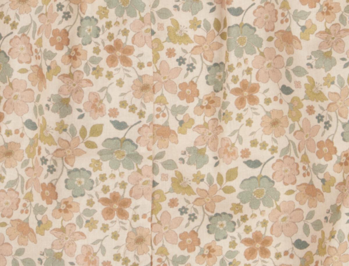 Early Sunday - Martha Romper in Cream Garden Flower