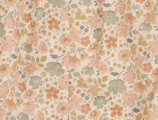 Early Sunday - Martha Romper in Cream Garden Flower