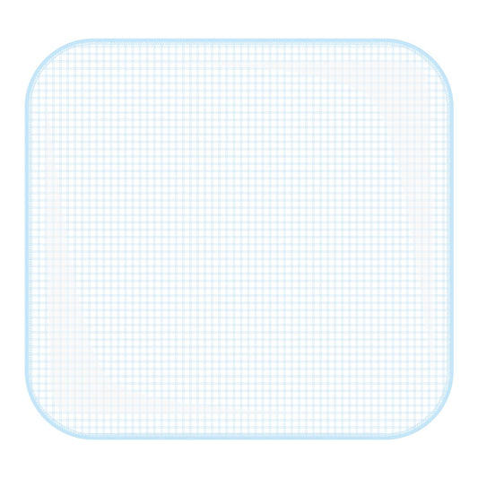 Magnolia Baby - Peek-A-Boo Wishes Light Blue Swaddle Blanket