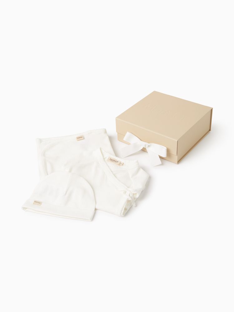 Gentle White Gift Box Feet 3 Pcs