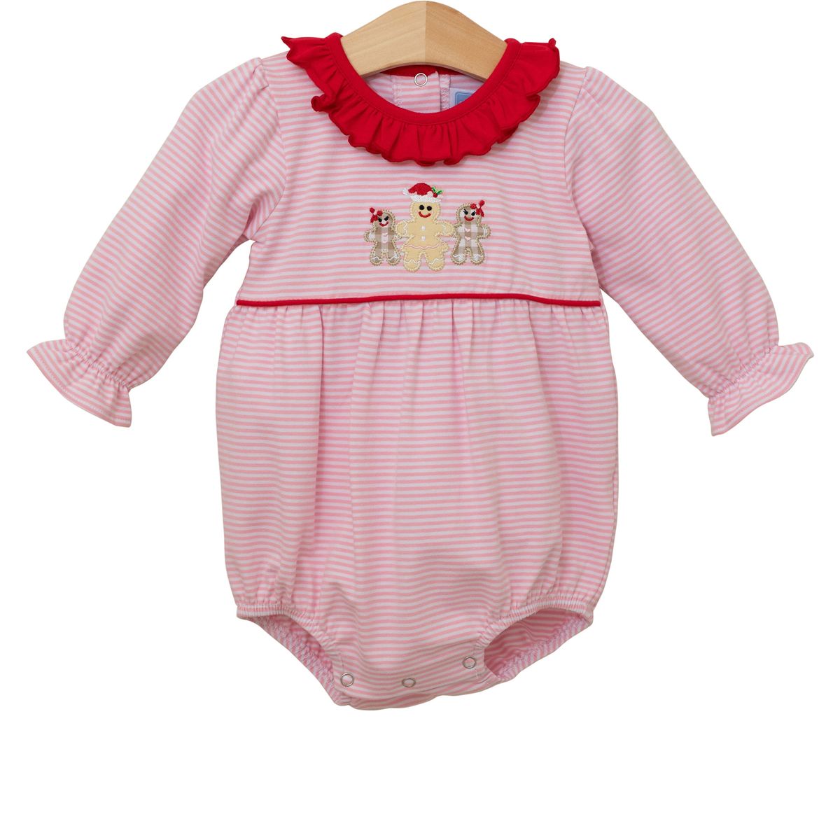 Gingerbread Ruffle Bubble