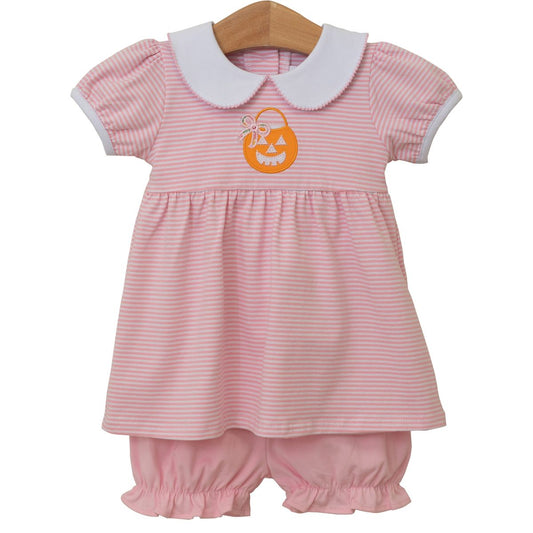 Cutie Jack O' Lantern Bloomer Set