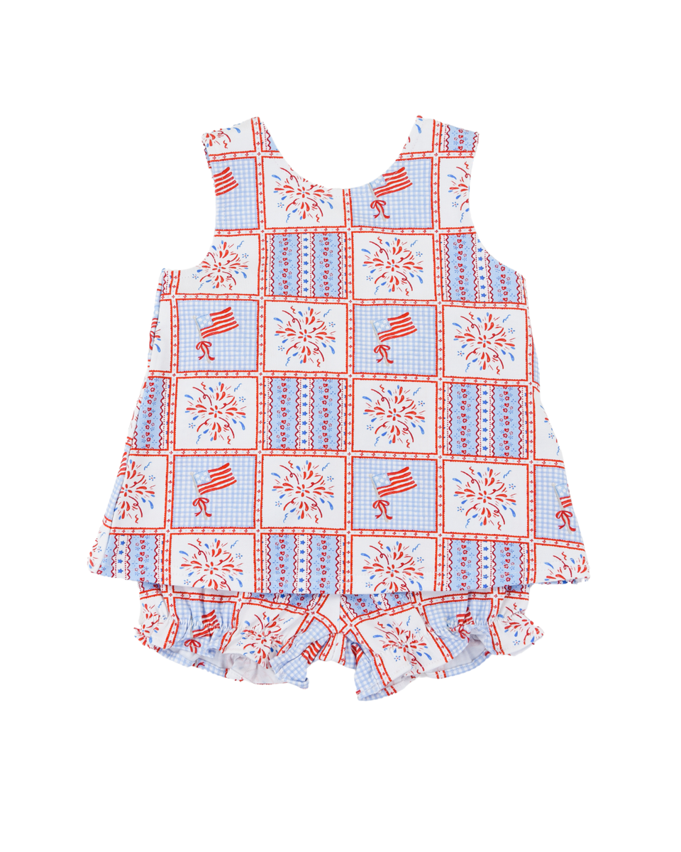 Patriotic Patchwork Cassidy Crossover Set