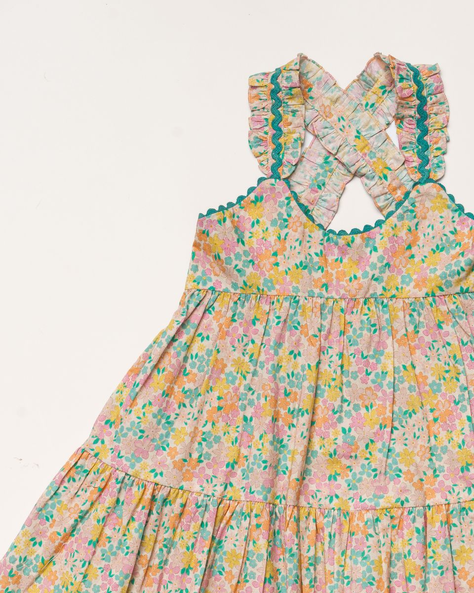 Emma Floral Laura Dress