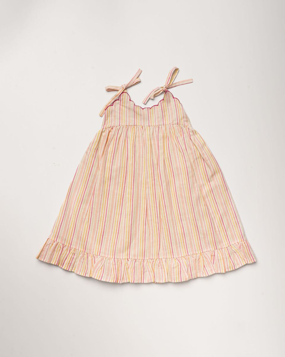 Pink Stripes Alena Dress