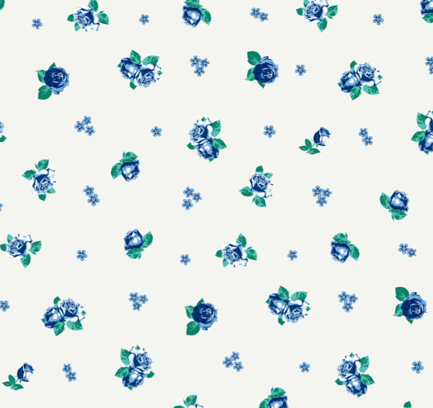 Blue Floral Fly Away Shorts