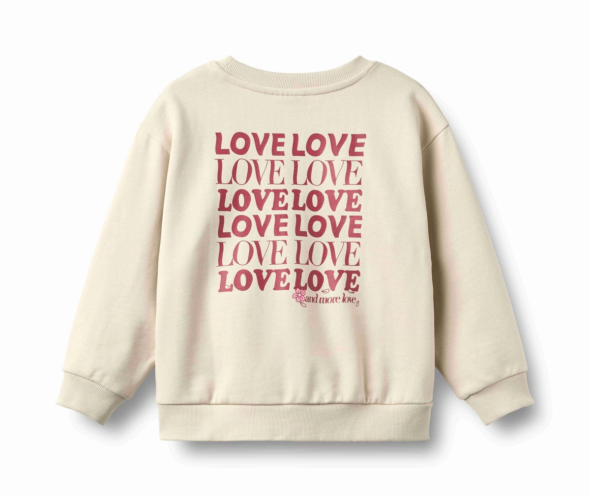 Ivory Love Sweatshirt