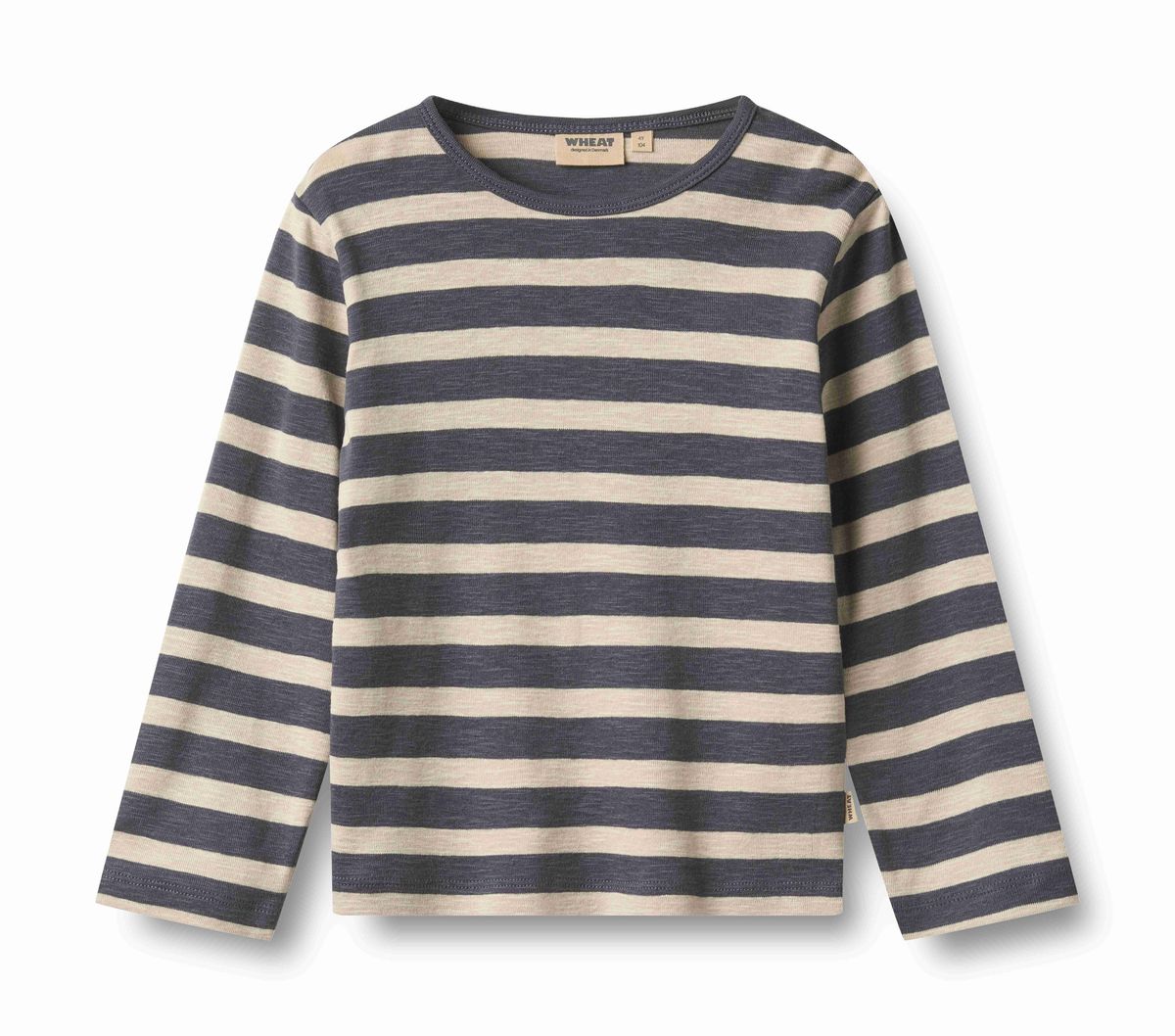 Greyblue Stripe L/S T-Shirt