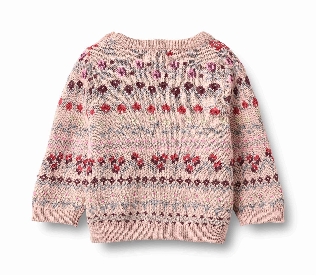Dim Rose Mikmak Jacquard Pullover