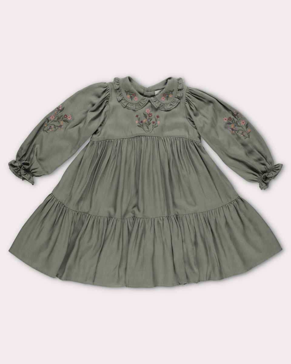 Sage Green Marguerite Dress