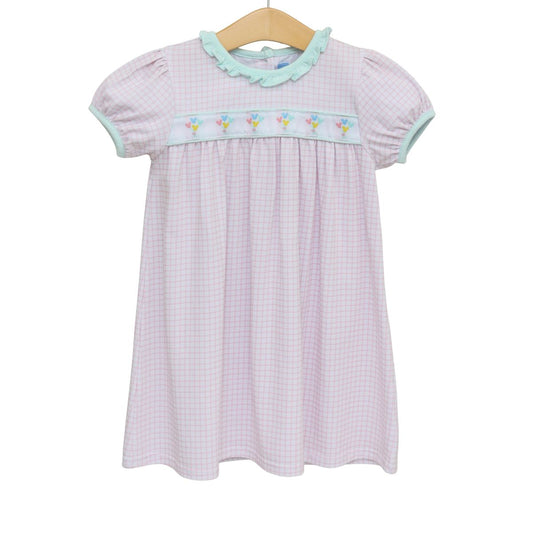 Colorful Magical Balloons Dress by Trotter Street, featuring vibrant balloon patterns and playful design for young girls.