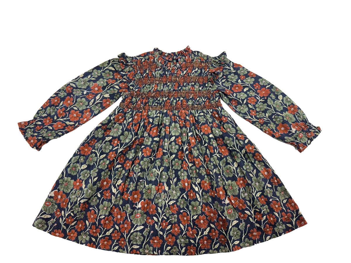 Woodblock Genevieve Dress and Bloomer Set