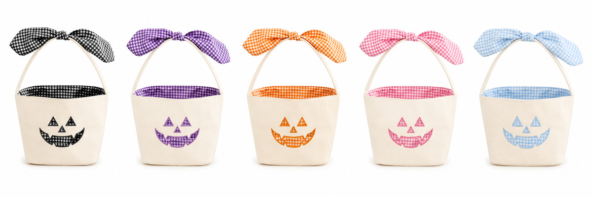 Pumpkin Face Basket