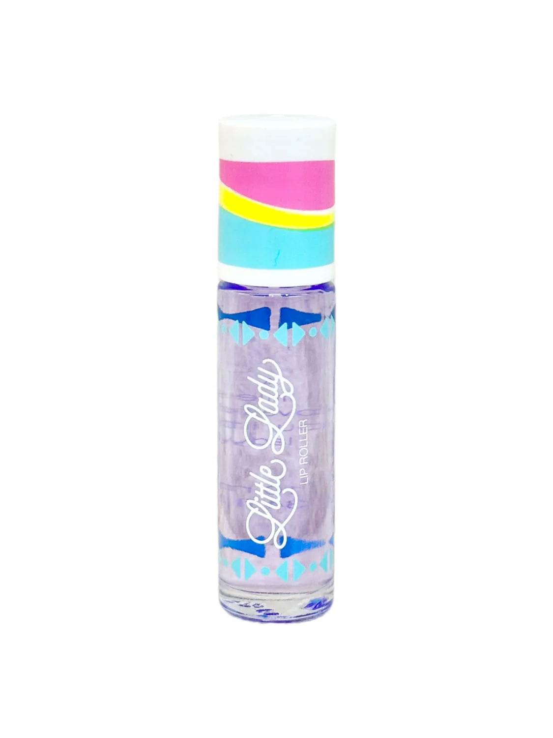 Little Lady Lip Roller with soft pink and white design, designed for smooth, gentle lip massage and skincare.