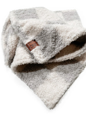 Little Bipsy - Plush Little Blanket - Frost Check