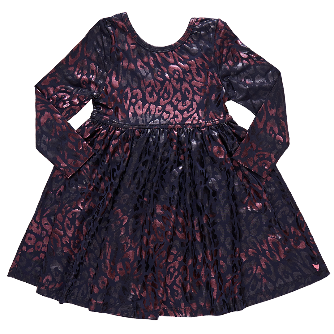 Lame Steph Dress - Bottle Brush Trees | Pink Chicken
