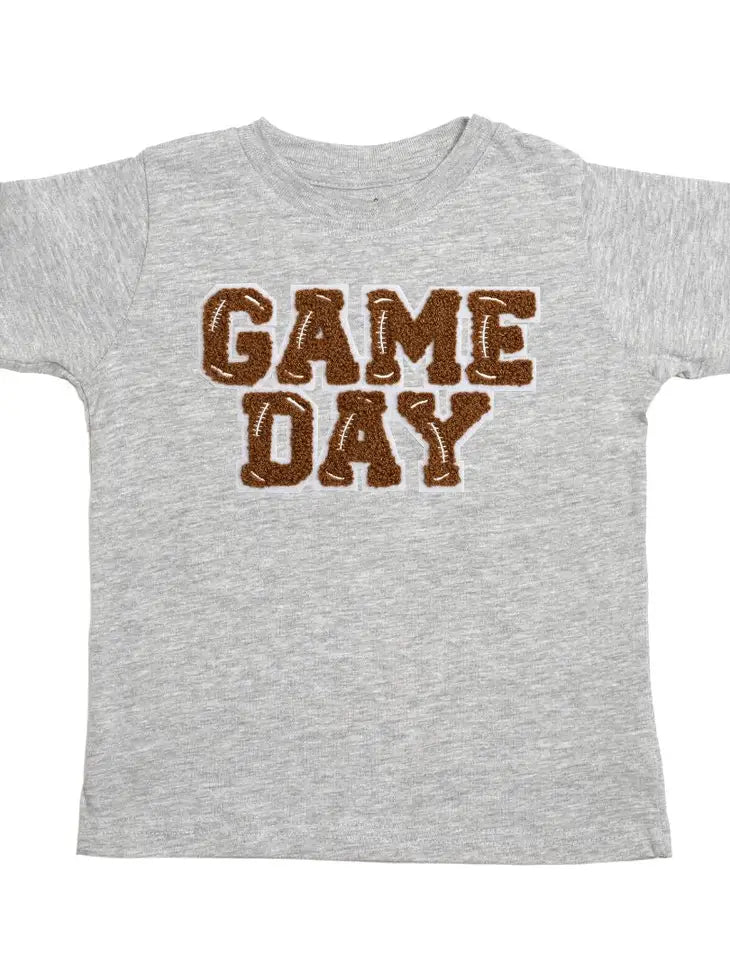 Sweet Wink - Game Day Patch S/S Shirt - Gray