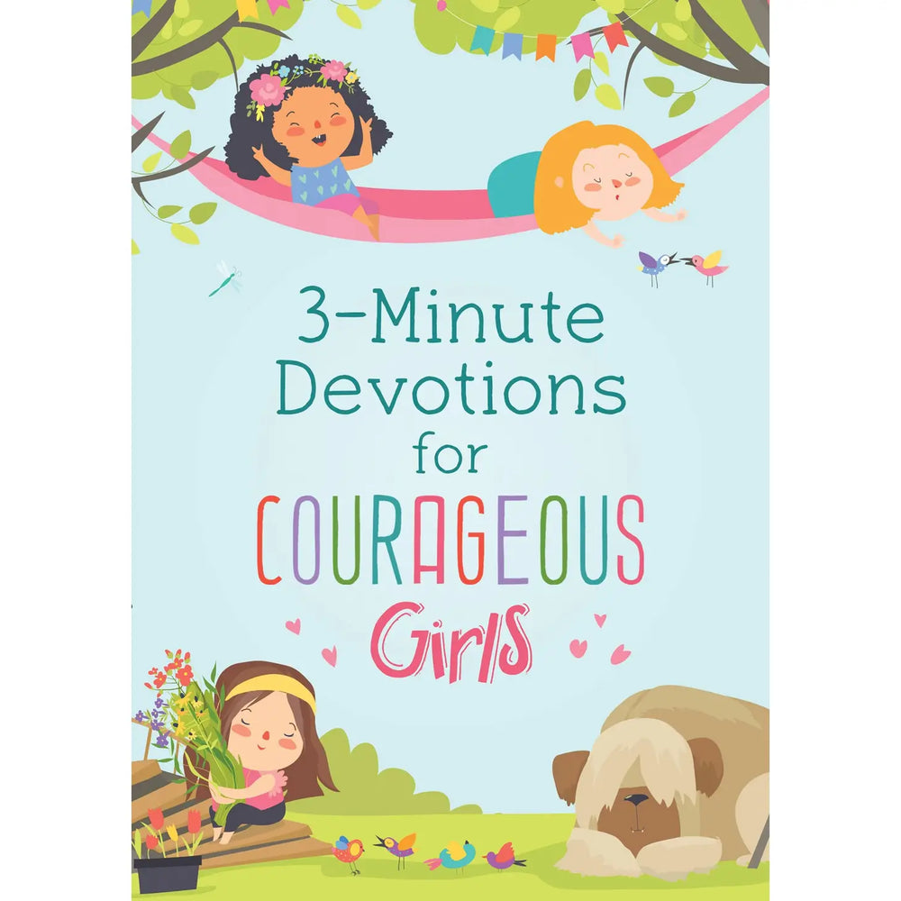 
            
                Load image into Gallery viewer, 3-Minute Devotions for Courageous Girls Book
            
        