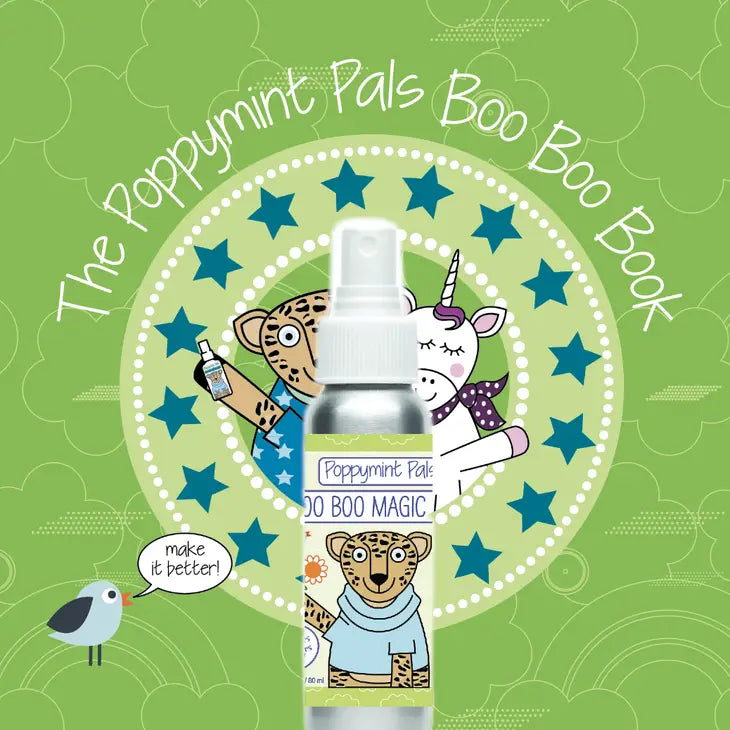 
            
                Load image into Gallery viewer, Poppymint Pals - Boo Boo Book &amp;amp; Magic Mist
            
        