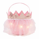 Mud Pie - Lightup Pink Princess Tutu Halloween Bag