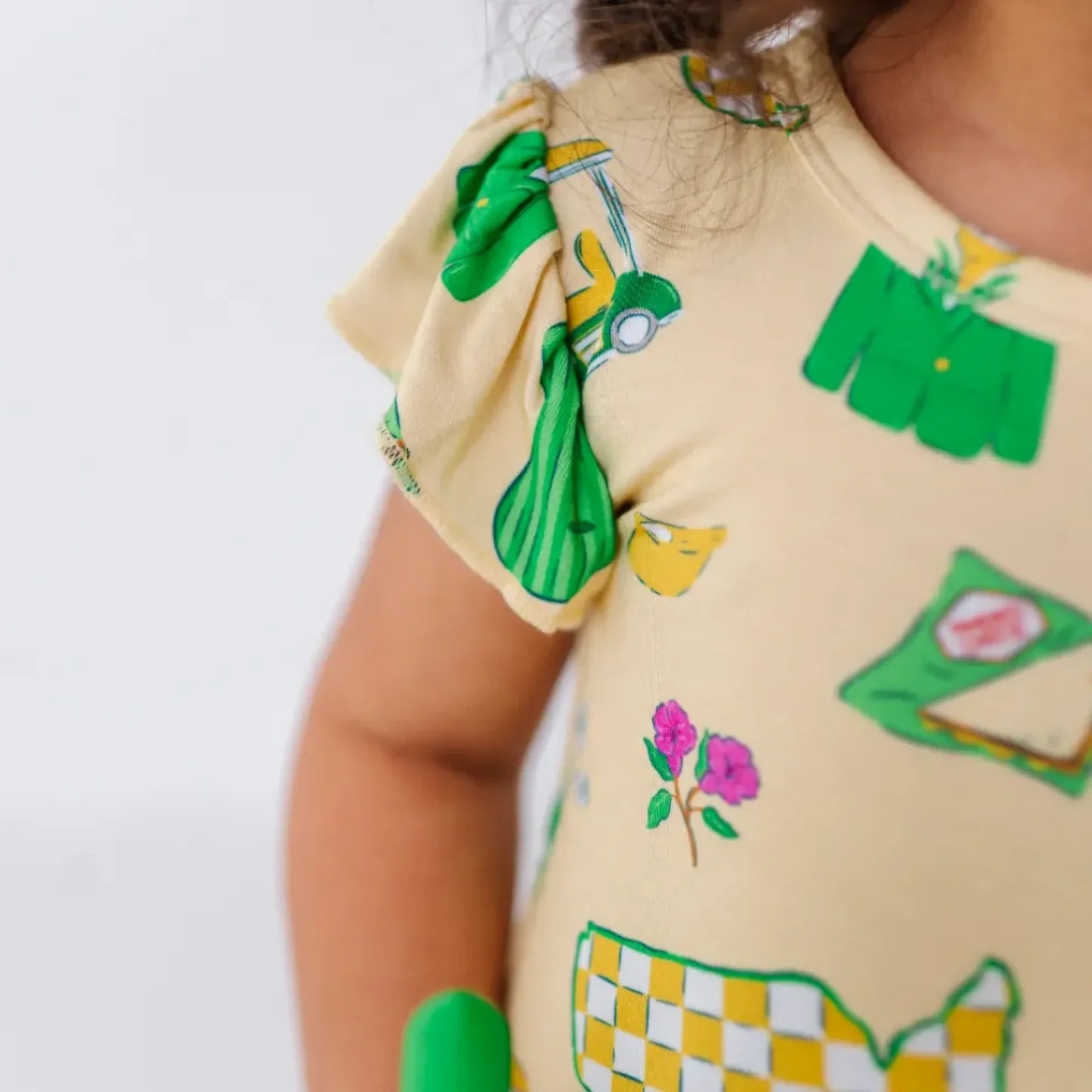 Kiki + Lulu - Dreaming of Green Jackets Twirl Dress