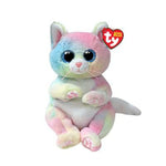 Ty - Jenni Rainbow Cat Beanie Bellie