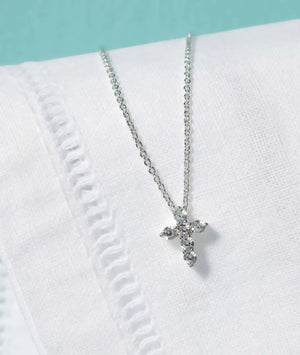 Mud Pie - My First Cross Necklace