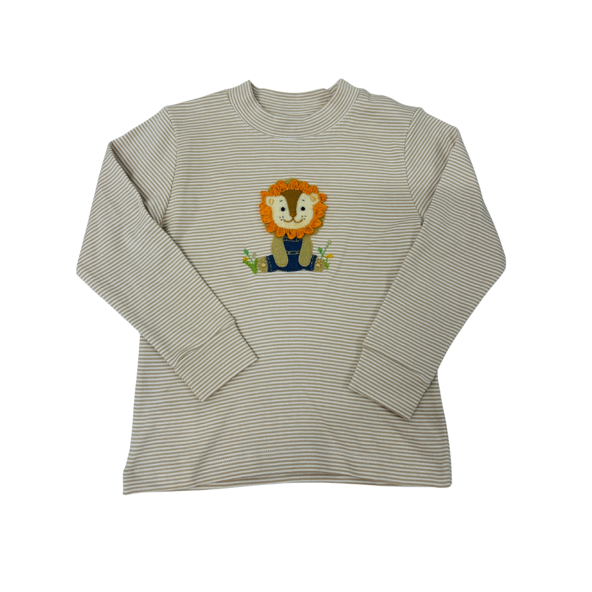 Squiggles - Rory Tan Stripe L/S Shirt