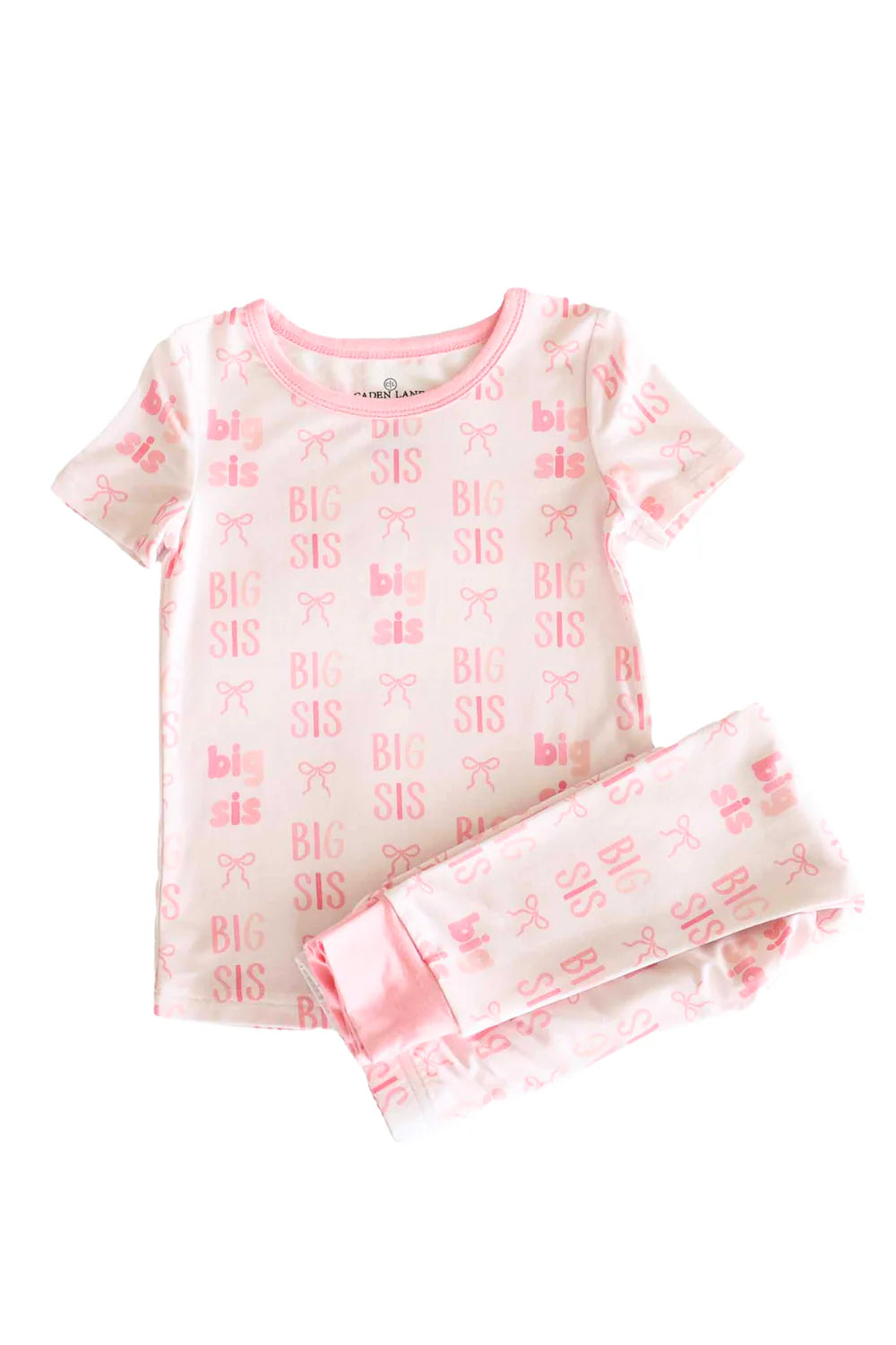 Big Sis Two Piece Pajama Set