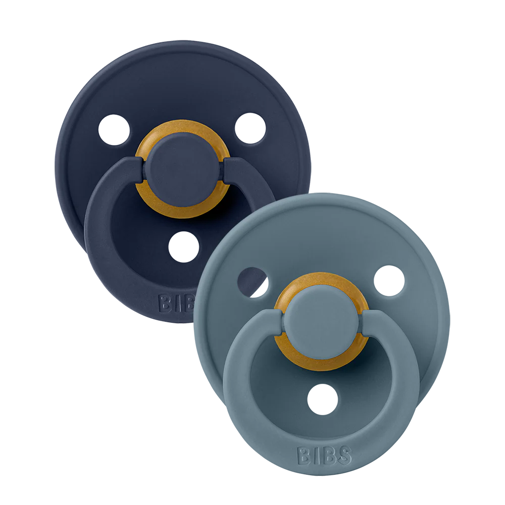 BIBS Pacifier - 2 Pack - Deep Space/Petrol