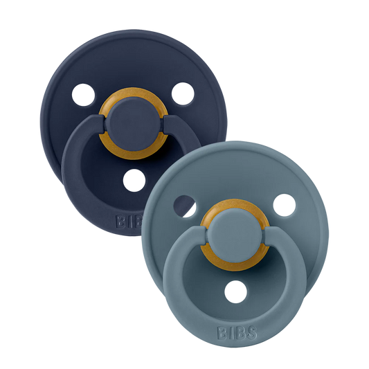 BIBS Pacifier - 2 Pack - Deep Space/Petrol