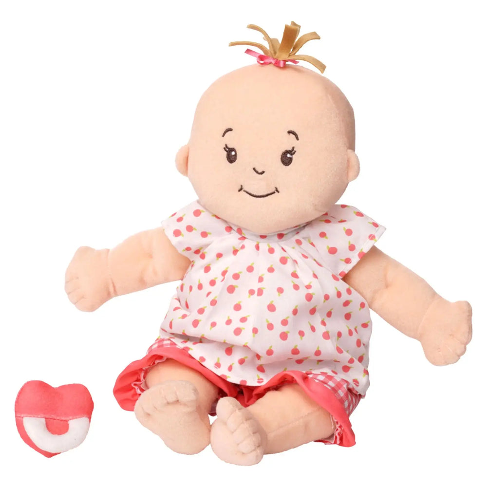 Manhattan Toy- Baby Stella Peach Doll with Light Brown Hair